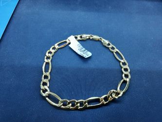 Figaro Chain - Yellow Gold 10k (.417) 5.1 grams 22 inch