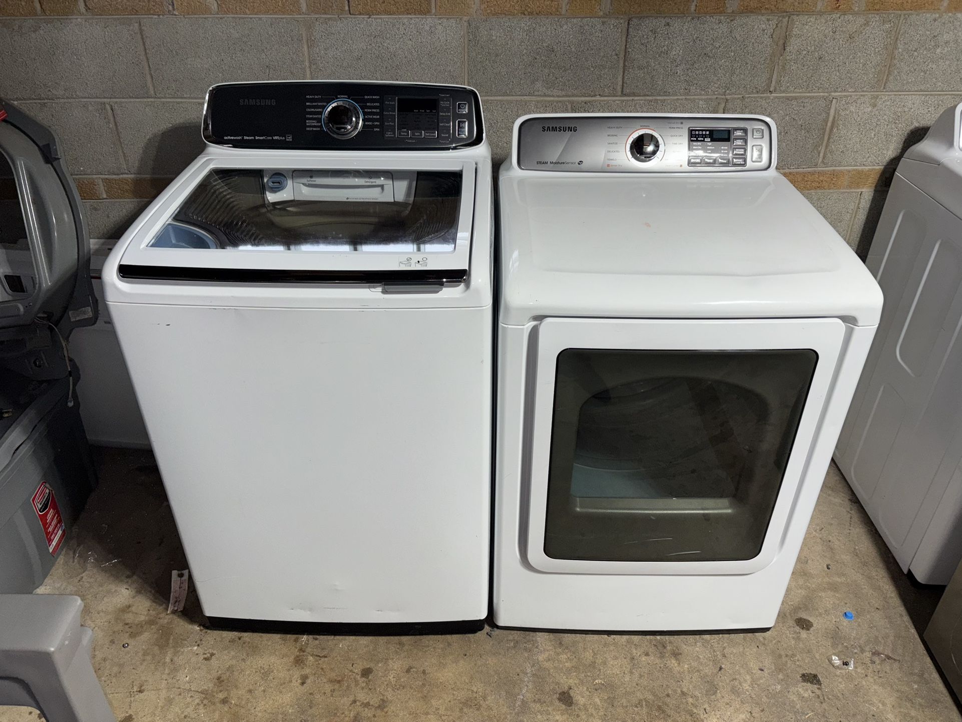 Samsung Washer And Gas Dryer 