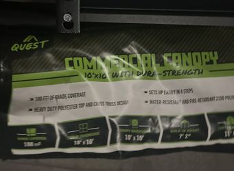 Mobile Commercial Canopy  10x10