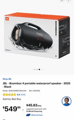 Jbl boombox 4