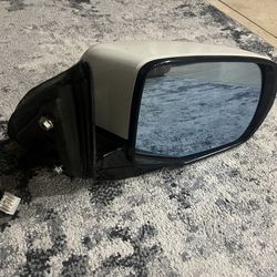 14 15 16 Acura MDX Passenger Right Side Door Mirror 76200-tz5-a11zc Black