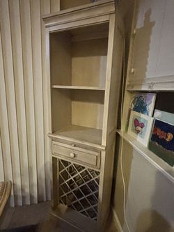 Cute Kitchen Hutch/Wine holder 
