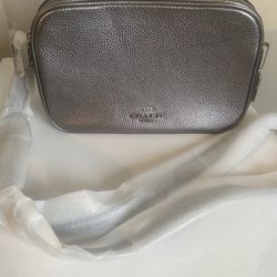 Coach Jes Silver/Gunmetal Crossbody Bag