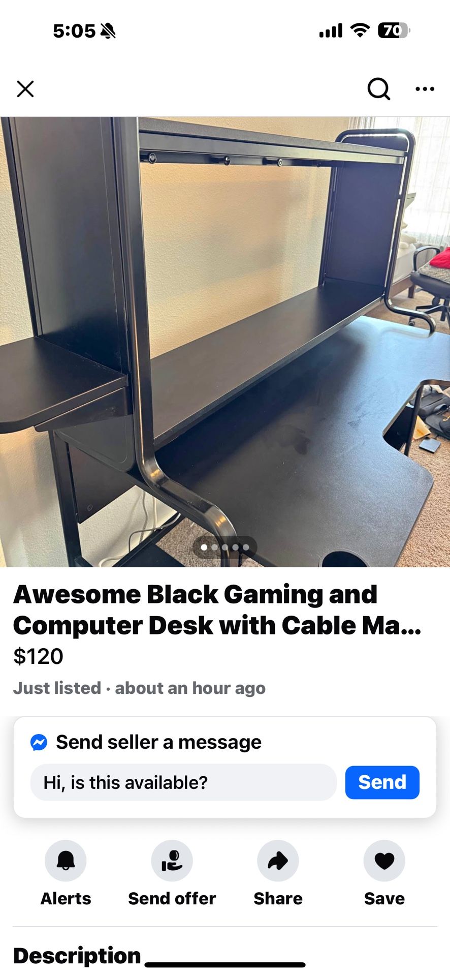 Gaming  And Computer Desk