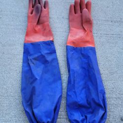 Long Rubber Gloves