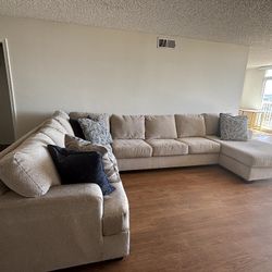 Ashley Sectional Couch (Barely Used)