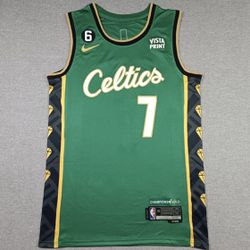 Brown Celtics Nike Jersey Size Medium Or XL