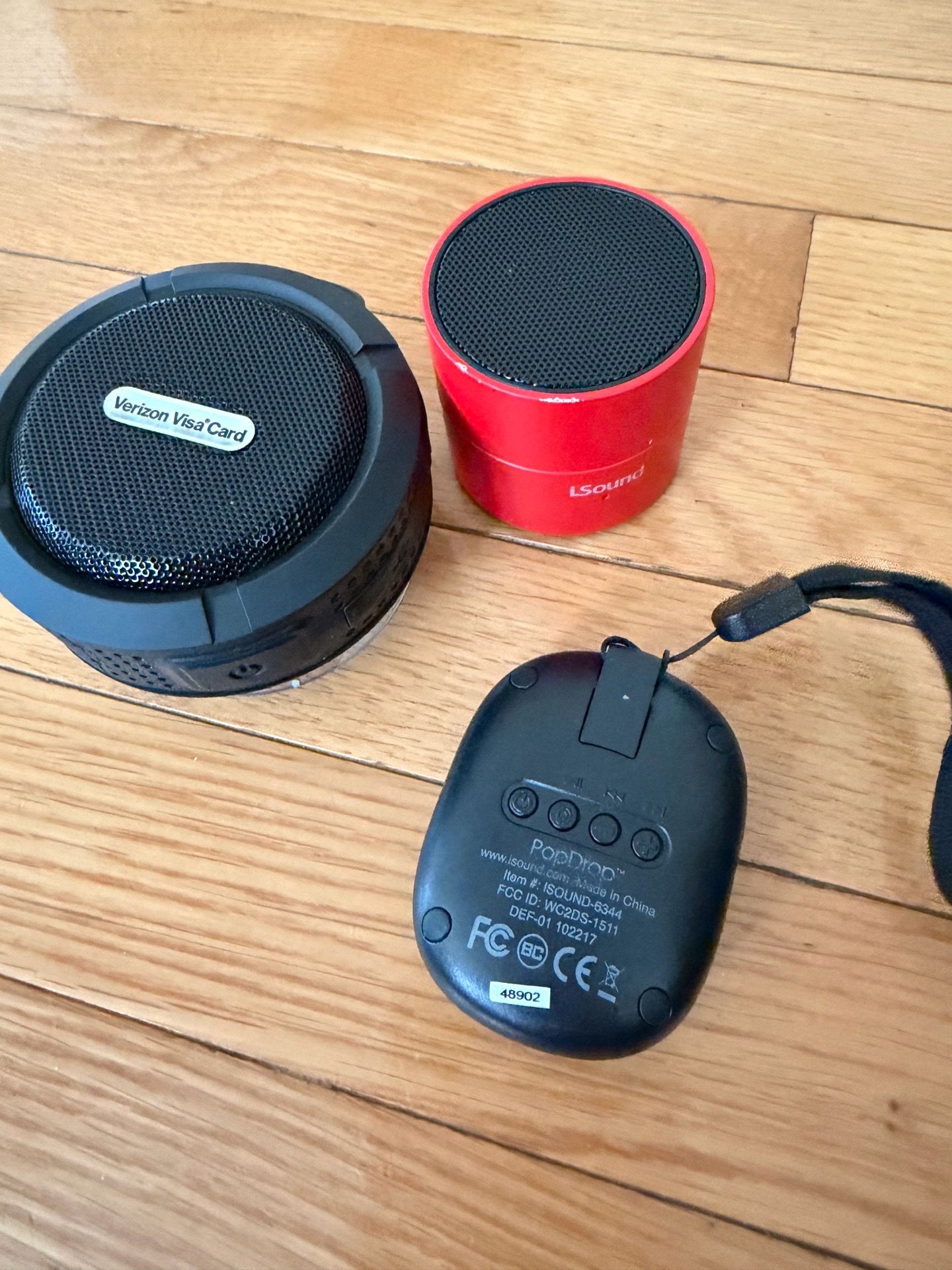New speakers