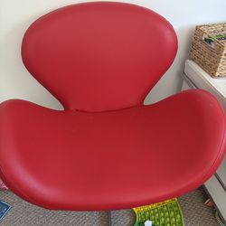 Red Swan chair
