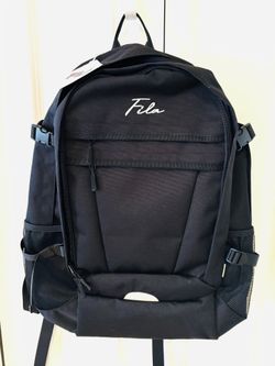 FILA Backpack Black 35L Brand New