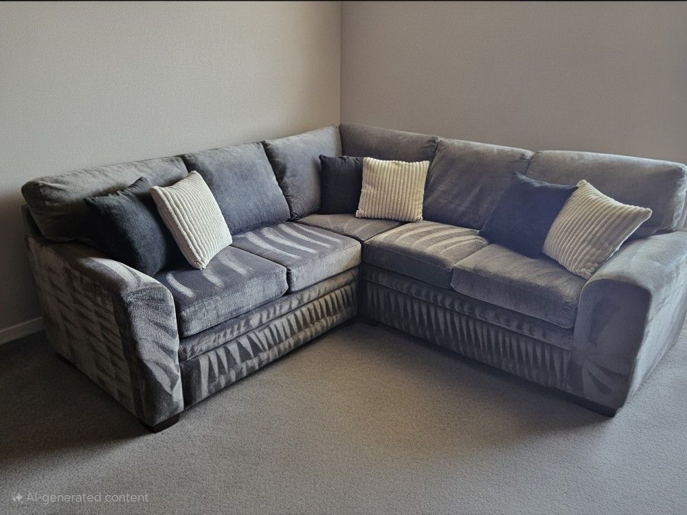 Gray Sectional Sofa 💥 Free Delivery 💥