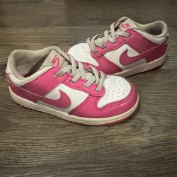 Girl Pink Nike Dunk Shoes