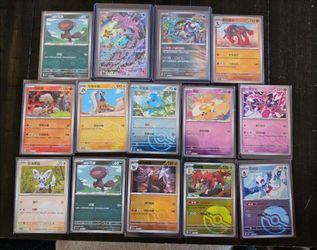 34 Chinese Pokemon Cards