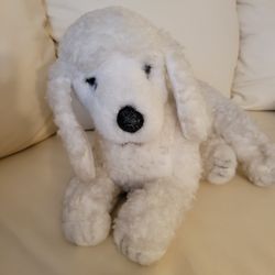 Avanti Vintage Poodle Pup White