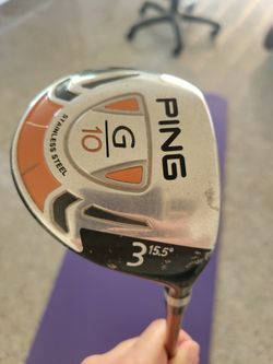 Ping G10 15.5° 3 Fairway Wood Stiff Flex Aldila Nv 1051560 Good G61