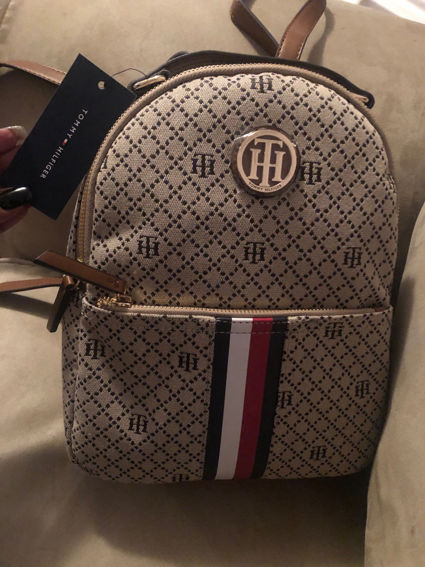 Tommy Purse book bag brand new
