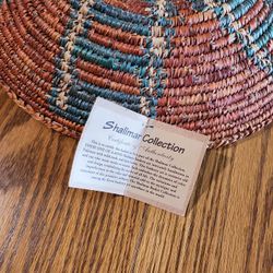 Basket, handwoven