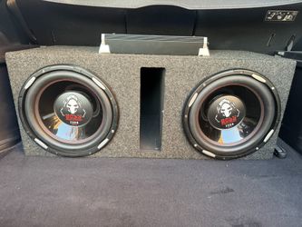 Sub Woofer And Amp