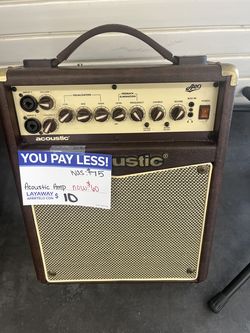 Acoustic A20 20-watt acoustic guitar combo amplifier