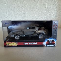 Jada Toys Back to the Future Time Machine Die Cast – Hollywood Rides – Sealed