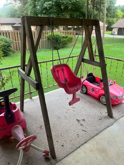 Custom Built Baby Swing Frame with Swing