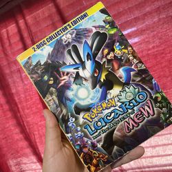 Pokémon Lucario And The Myster Of Mew 2 Disc Collectors Edition