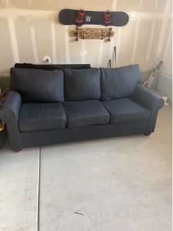 Charcoal Gray Sofa/Couch – Great Condition