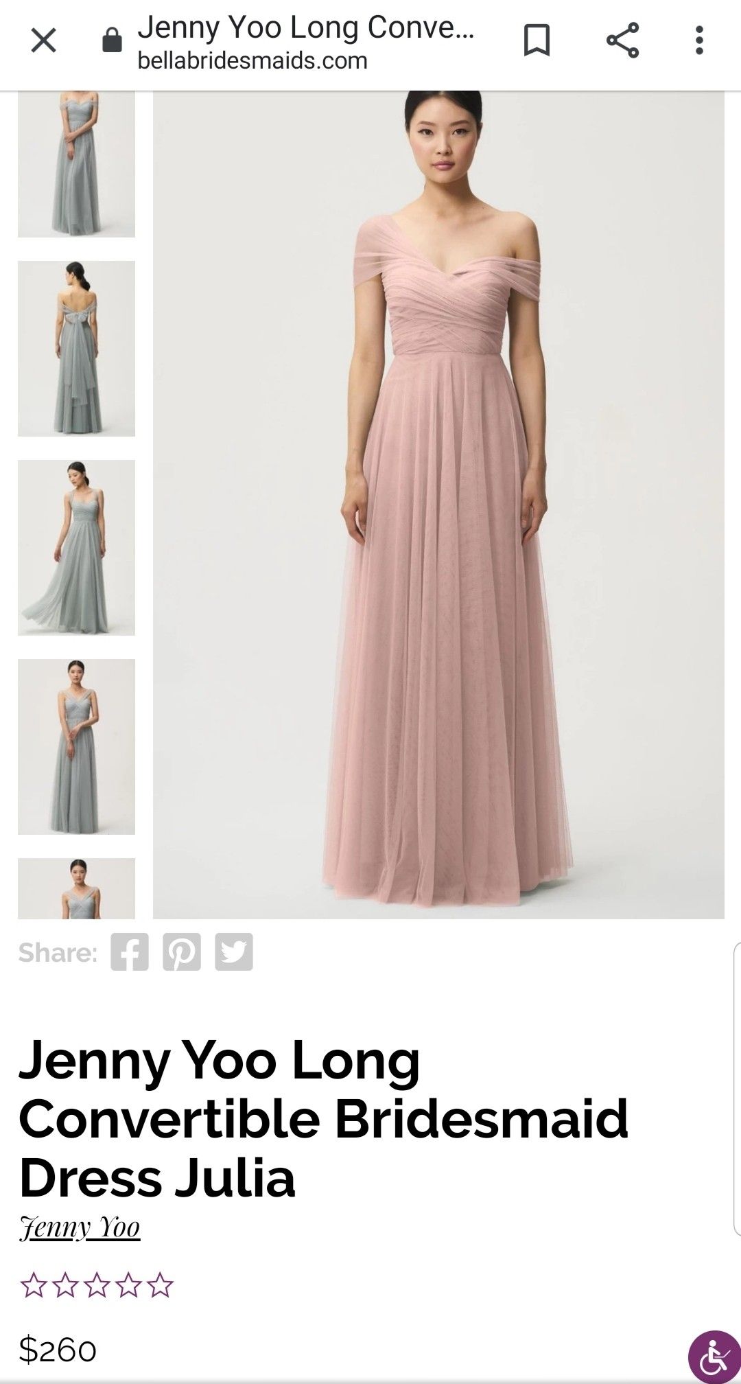 Jenny Yoo convertible gown