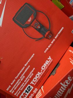 M12 Milwaukee BORE scope, mechanics camera,TOOL only, New, Financing Available