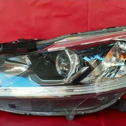 2016 2017 Honda Accord Sedan Headlight left LH Driver Side Halogen w/LED OEM