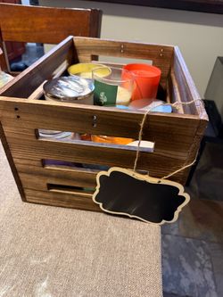 Crate and Candles