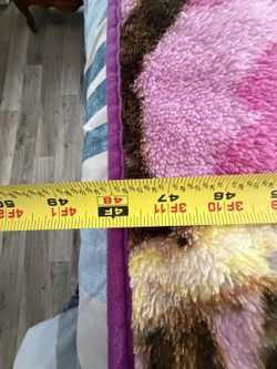 Wild Wear Pink Camo Plush Throw Blanket 48x60 - OBO