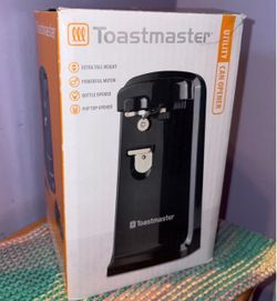 Toastmaster NWT Tall Can Opener & Bottle Opener