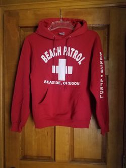 Small red sweatshirt