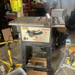 Central Machinery 10” Bench Table Saw