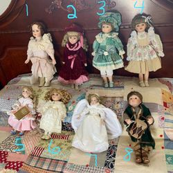 Christmas gift - Porcelain Dolls Beautifully Crafted