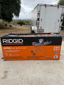 RIDGID THE BEST 10in WET TILE SAW