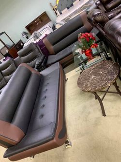 Sofa, love seat, free coffee table