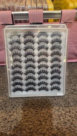 20 Piece Eyelashes 