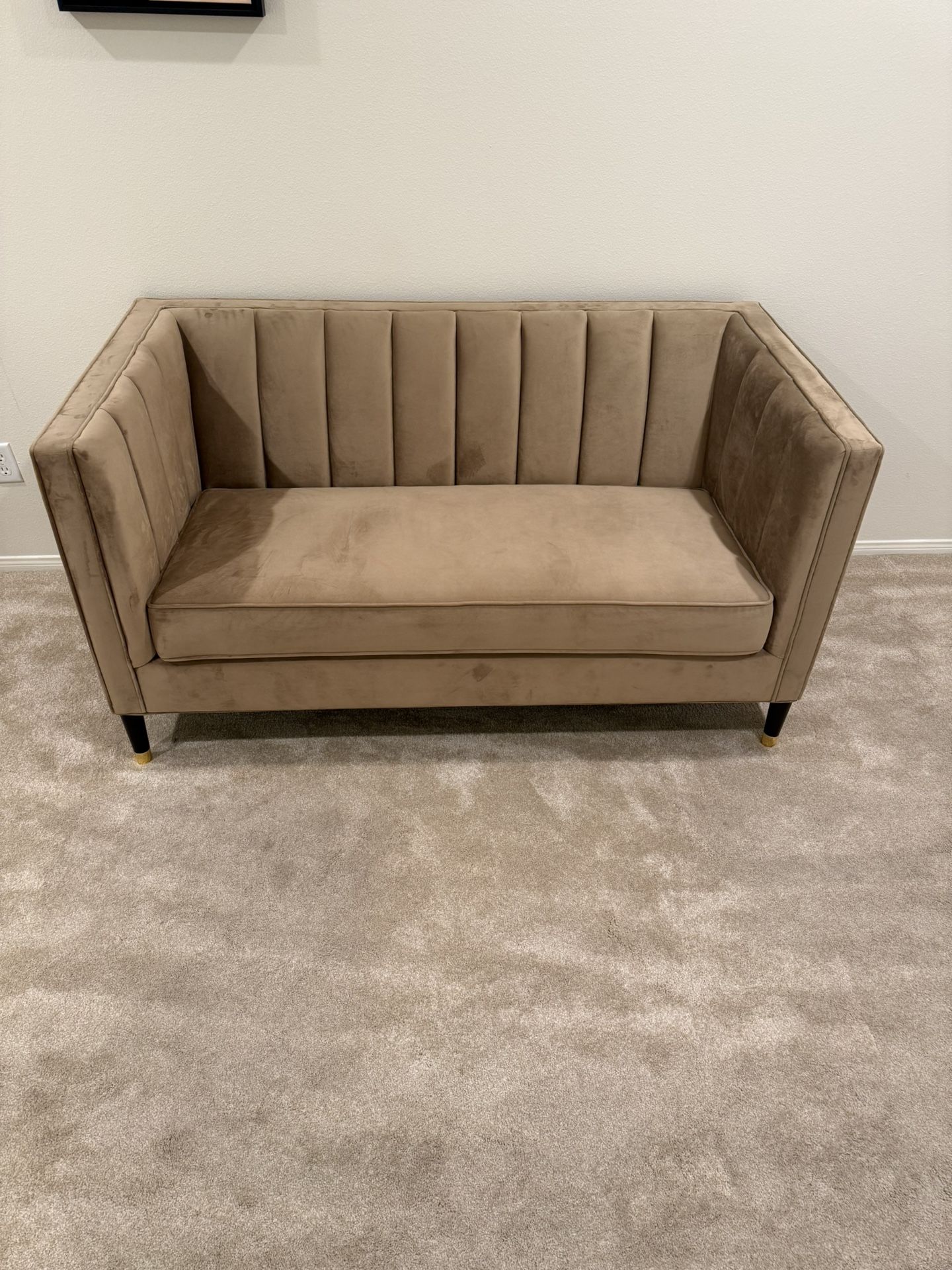 Beige 2 Seater Couch