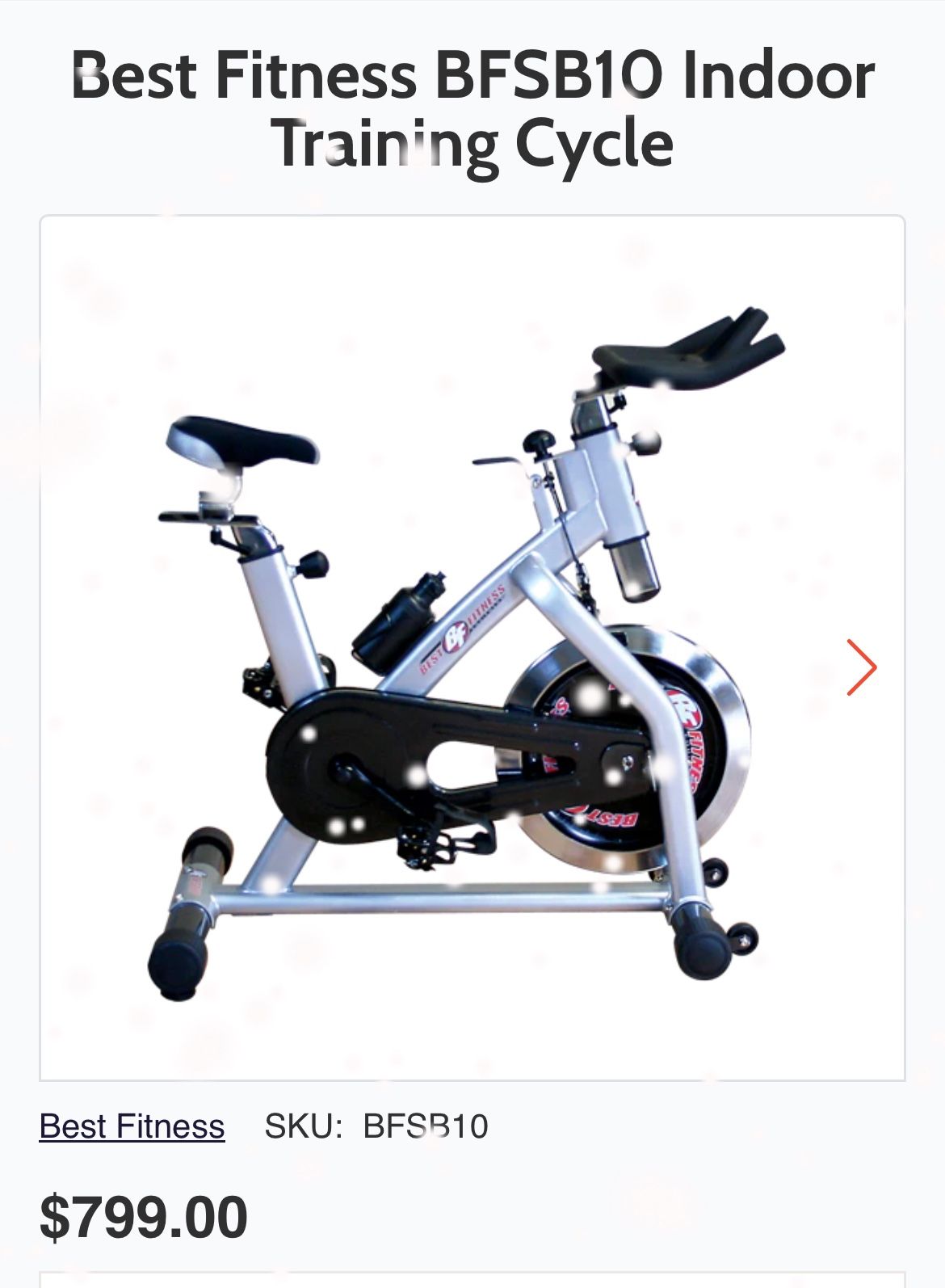 BFSB10 Training Bike Cycle