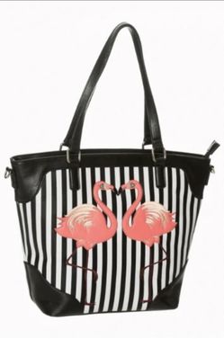 Banned Apparel Blair Flamingo Vintage/Retro Bag