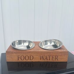 Dog Food & Water Bowls