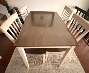 Dining Table and Chairs Set