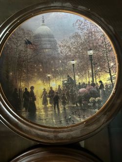 Norman Rockwell authentic plates