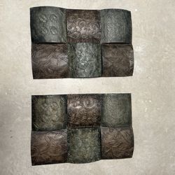 2 Piece Metal Wall Art