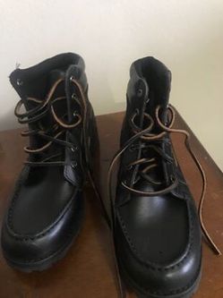 Timberland kids leather boots