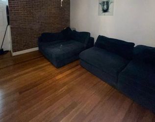 Blue couch PICK UP ANYTIME