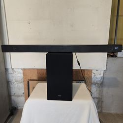 Samsung HW-B550 sound bar with sub.