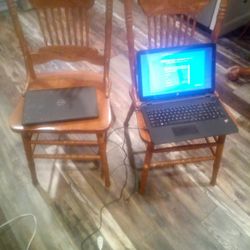 Two Gaming PC Laptops One Dell I5 XPS Touch Screen Fingerprint Scan This Isla Hard Drive Solid State Hard Drive HP AMD Radeon A8 Gaming Laptops